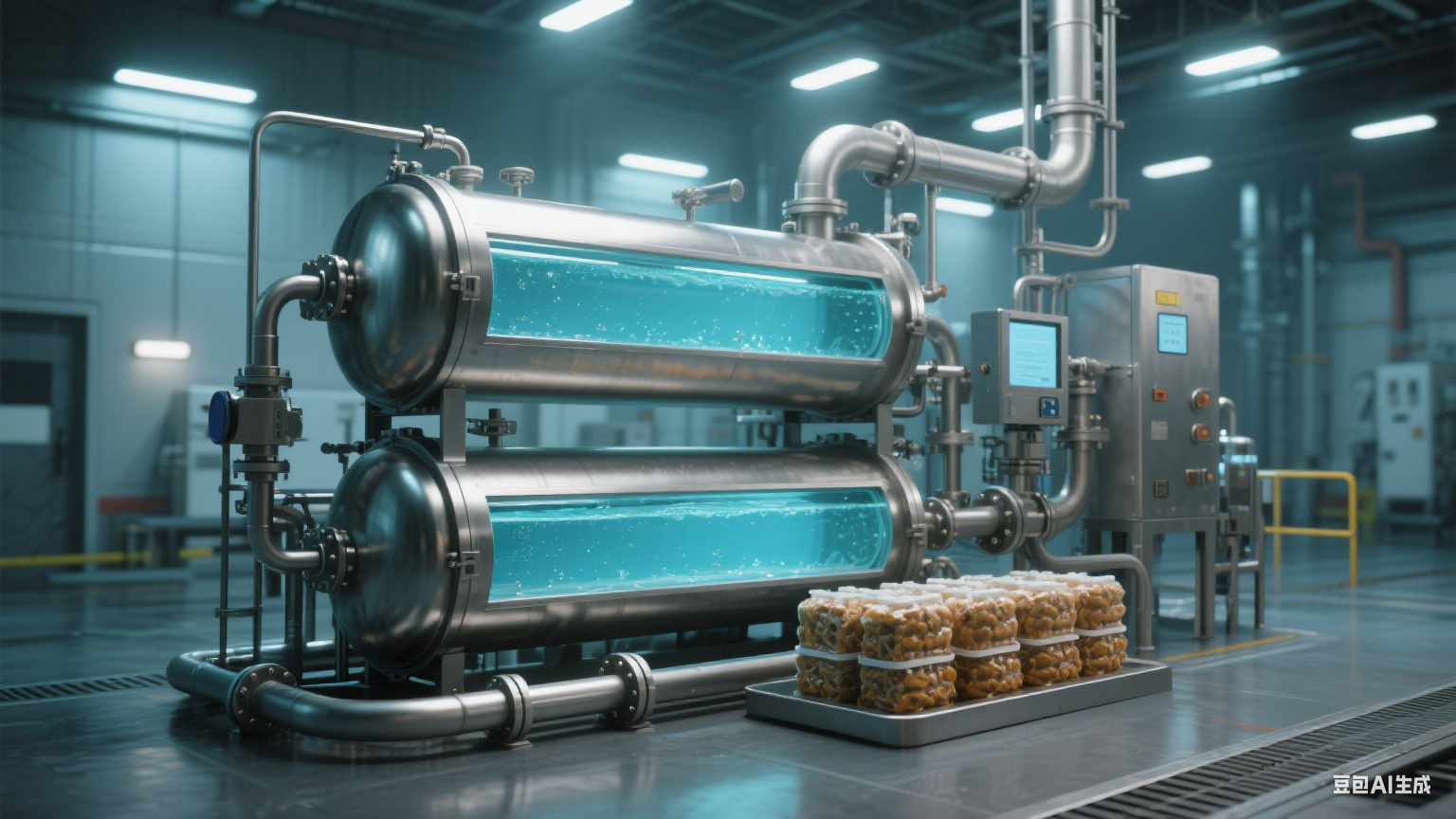 双层水浴式杀菌锅：这些物料杀菌选它准没错！