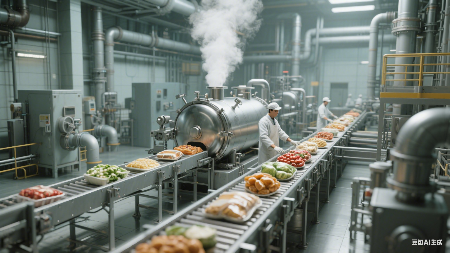 食品杀菌锅：覆盖多品类的 “安全护航生产线”