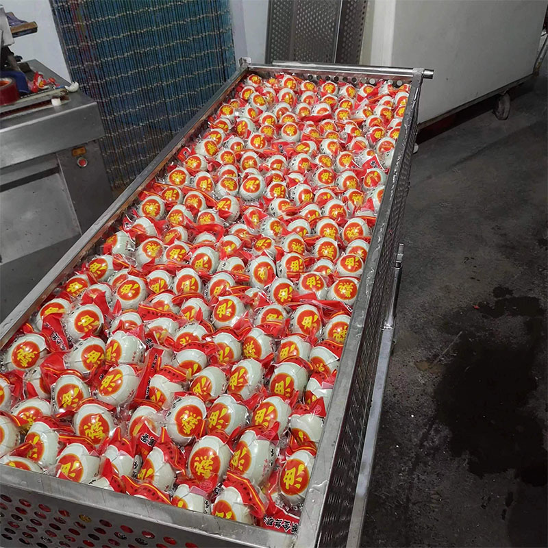 真空包装鸭蛋杀菌案例